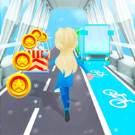 冰雪公主跑酷游戏无限金币无限钥匙版