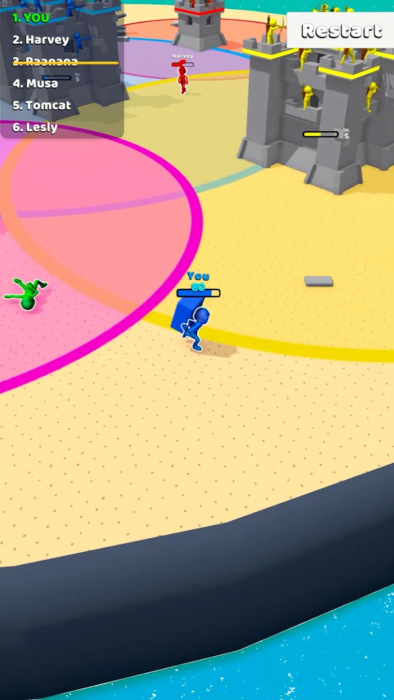 3D搬运战争免广告版(Outdo.io 3D)