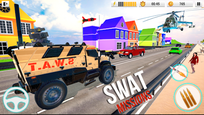 警察模拟器小偷追逐游戏(Police Car Simulator)