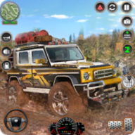 泥浆吉普车模拟器游戏汉化版(Offroad Jeep Driving Mud Games)