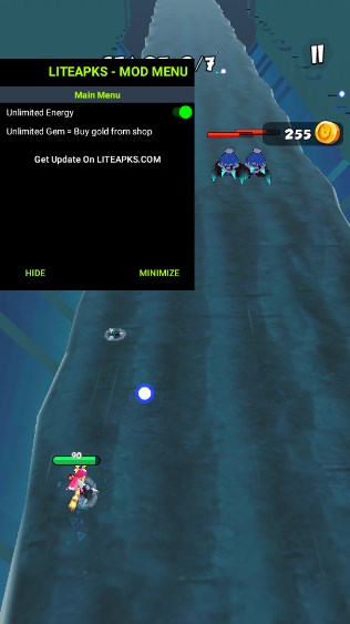 银河系忍者跑酷内置菜单版(Galaxy Ninja: Amaze 3D Runner)