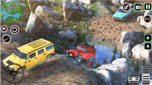 泥浆吉普车模拟器游戏汉化版(Offroad Jeep Driving Mud Games)