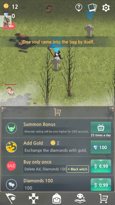 死灵法师无限金币钻石免广告版(Necromancer)