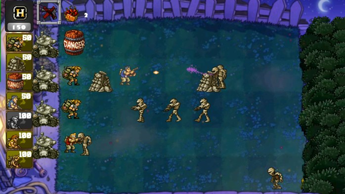 植物大战僵尸合金弹头版下载中文版(MetalSlugVsZombiesRemake)